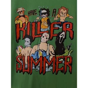 Have a Killer Summer with Halloween Horror Characters NWOT  Sz 3XL